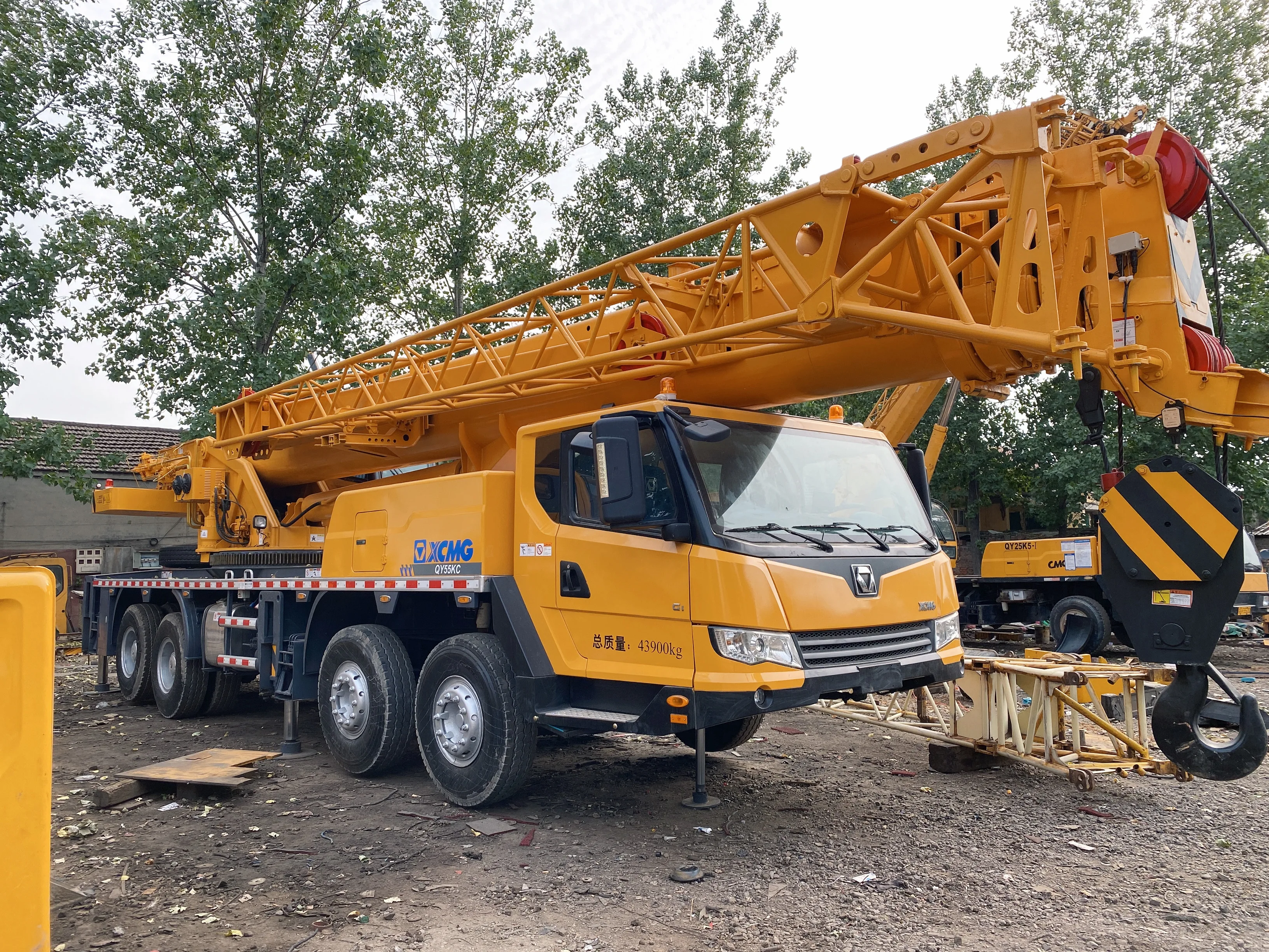 Top Sale Used XCMG 50 ton Truck Crane QY50K, SecondHand XCMG 50 ton Mobile Crane For Sale in Chile