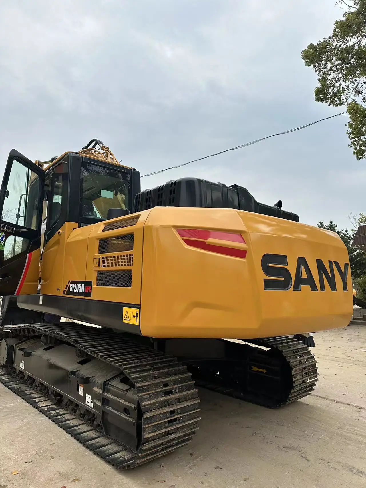 2024 model Sany sy205C crawler excavator New Sany 20ton China Cheap tracked shovel sy205H Mitsubishi Tier4 Euro4 CE EPA