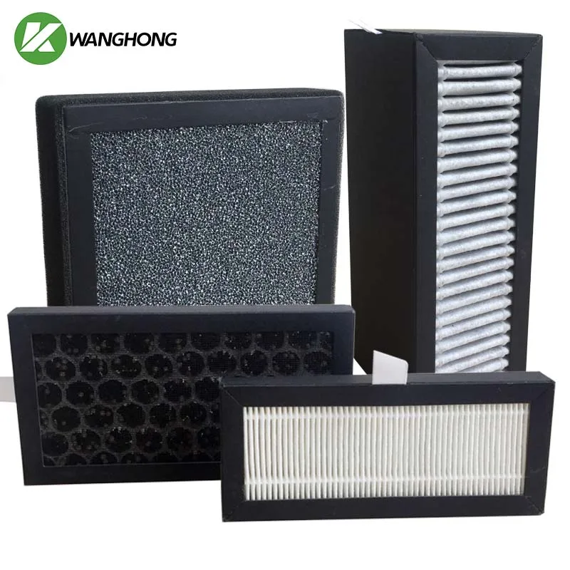 Best Price Light Car Air Filters Manufacturer H13 True Hepa Activated Carbon Sponge Filter