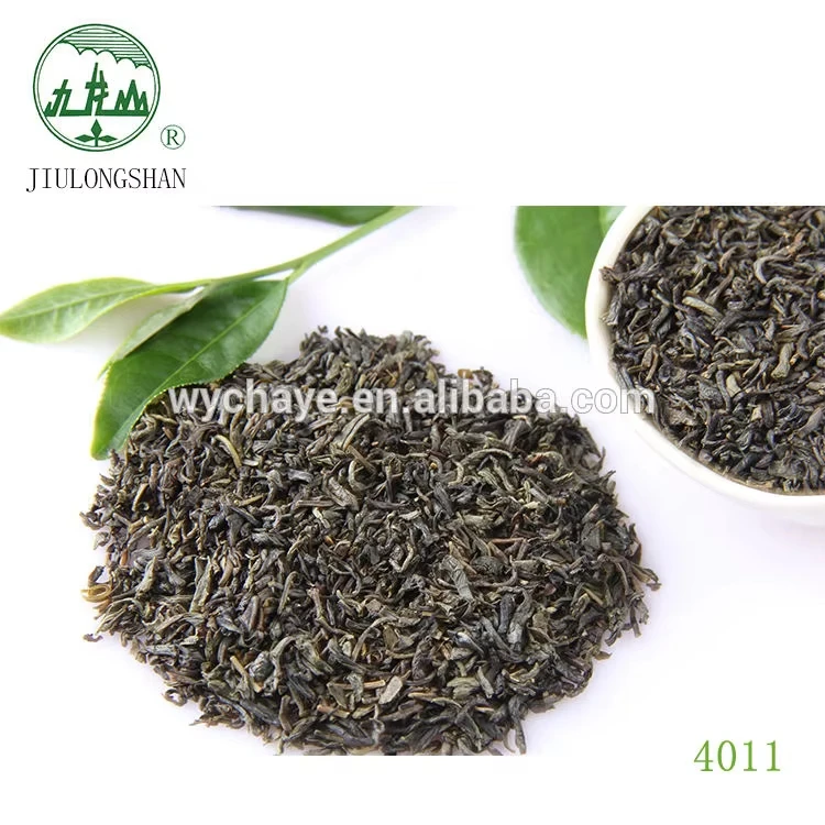 Te Verde Chun Mee Jiulongshan Chunmee из Китая зеленый чай 4011