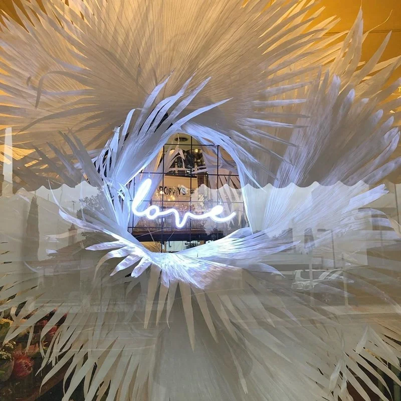 
wholesale of high quality wedding decoration preserved palm 