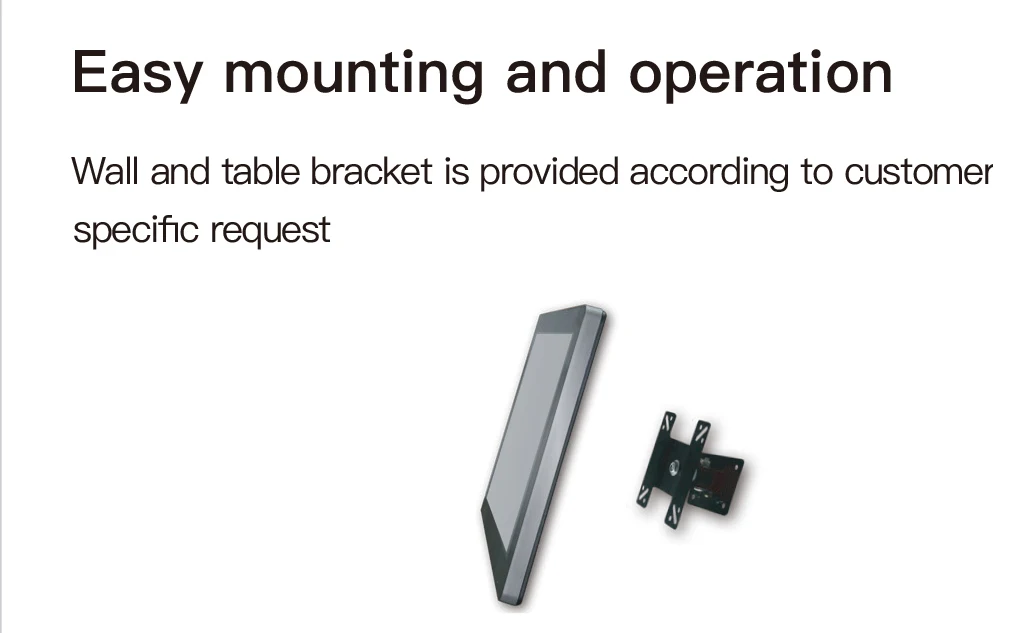 High-Performance Multi-Functional LCD Chart Projector Adjustable Distance for Eye Examination Metal Material