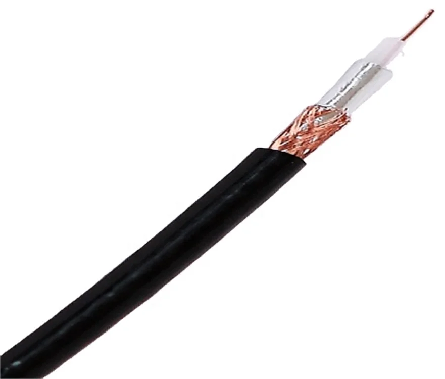 Лучшая цена Хорошее качество cctv rg59 коаксиальный кабель