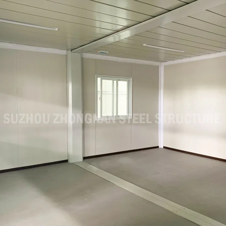 iso 20 40 container/french granny tube/sandwich panel house prefab flat pack home for business luxury shanghai