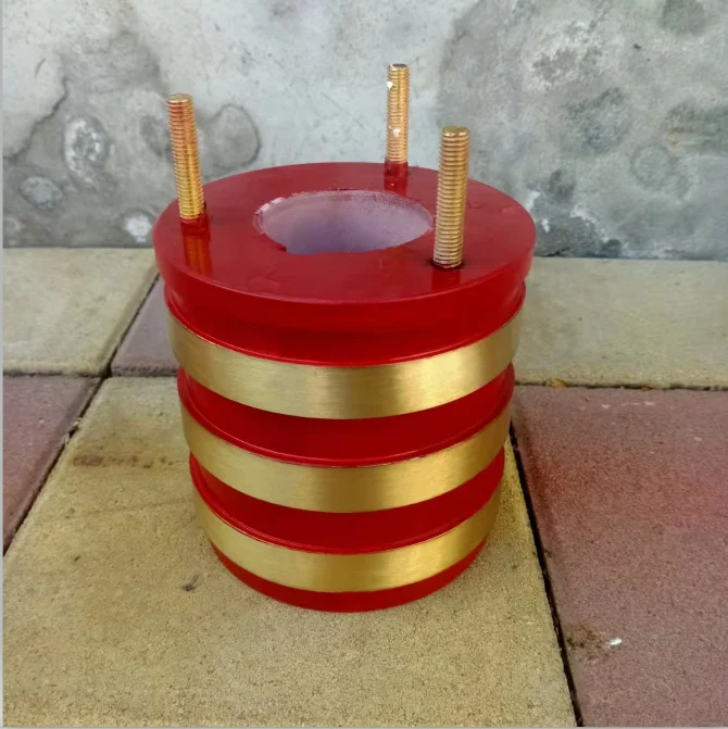 Factory sales Electric Induction Slip Ring High Current Wear-Resistant Slip Ring Rotating Motor Slip Ring