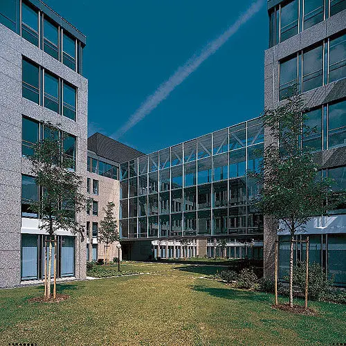 glass curtain wall commercial building apartment