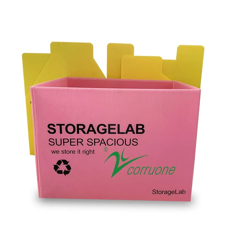 Environmentally Wholesale  Packing Box PP Corrugated Plastic Honeycomb pp plastic storage box Turnover Container Boxes