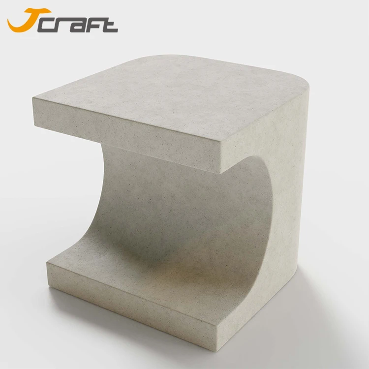 Creative design stool table combination Concrete coffee table Dual purpose side tables