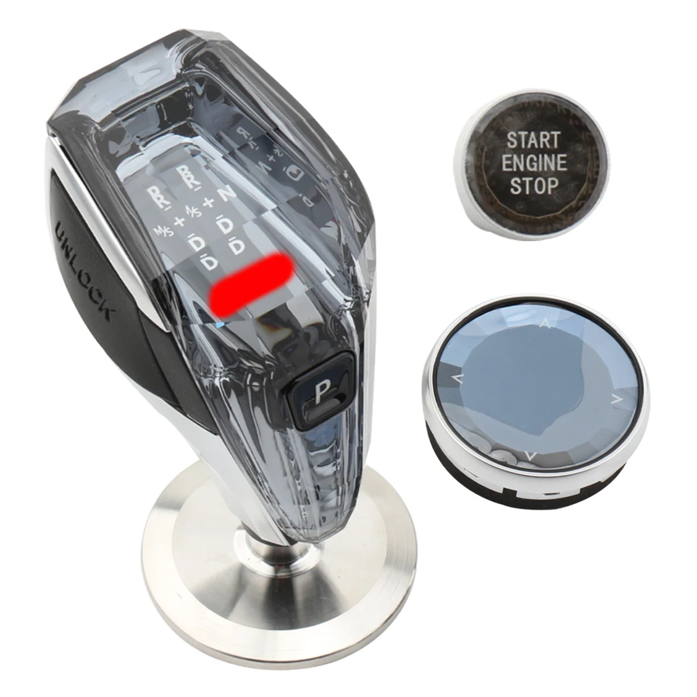 Color code   For BMW 7 series  F01 F02  F04 2009 to 2014  Retrofit crystal shift knob