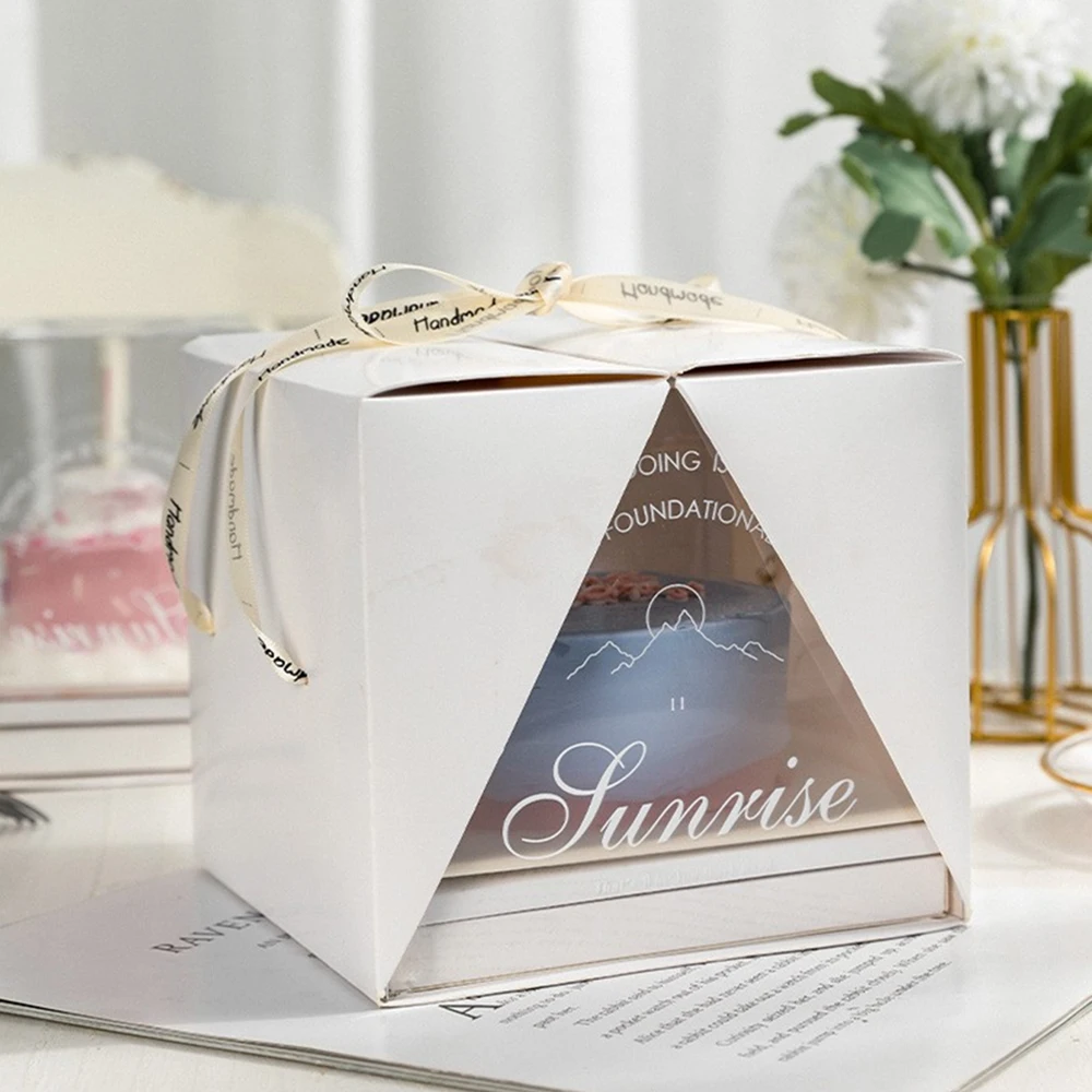 Custom Cake Boxes For Tier Cake Packaging Box  Christmas Paper Cake Box Paper