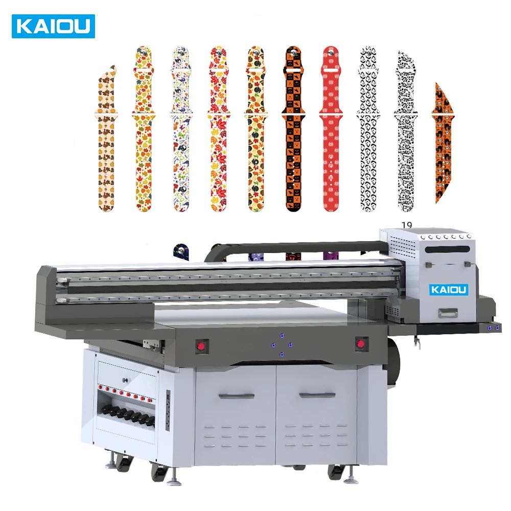 New UV Flatbed Printer 1260 With CCD Visual Auto Positioning Auto Focus Inkjet Printers Large Format CCD UV Printers