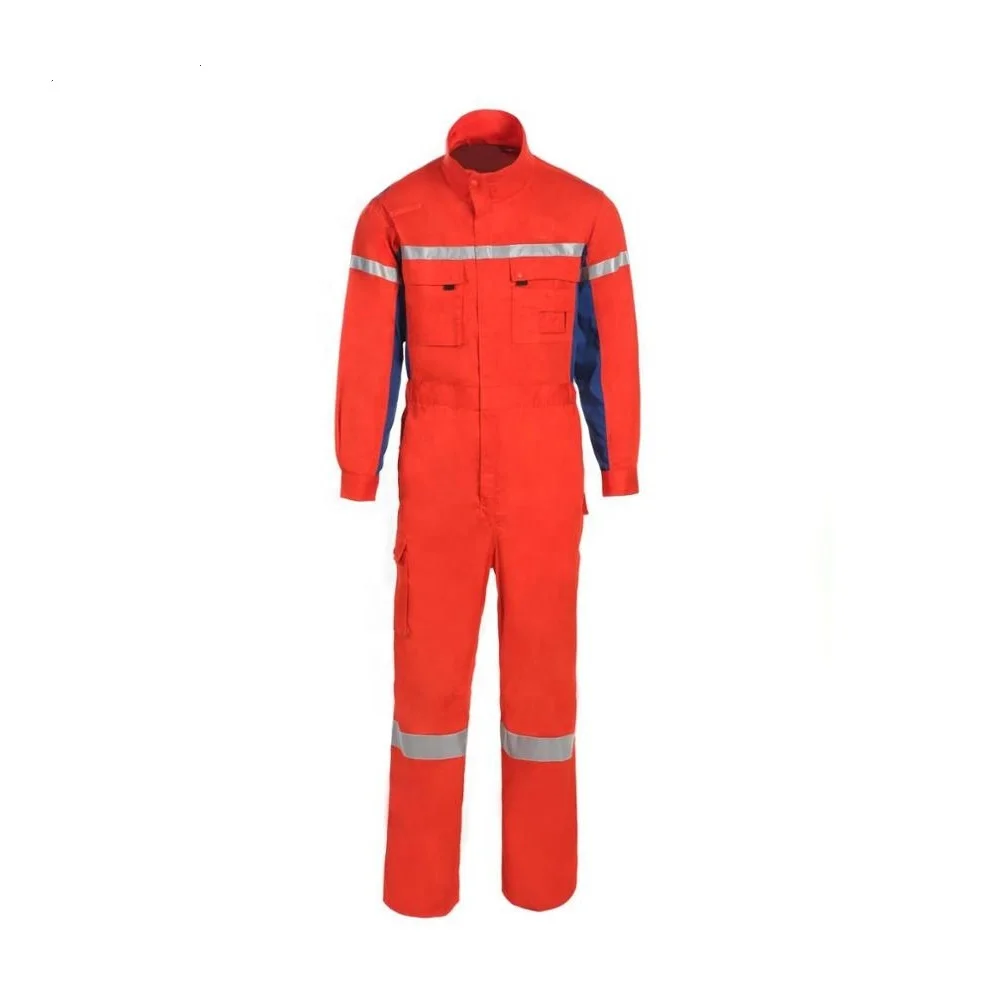 Professional Custom Industry Welder Oil Gas Drilling Construction Protective Coverall Suit