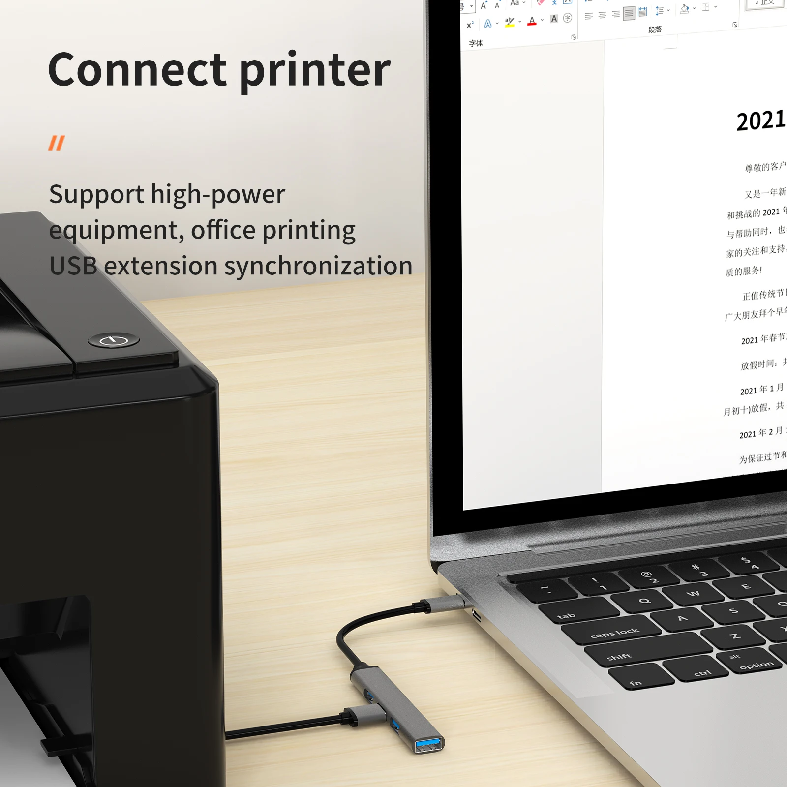 Концентратор type-c BASIX Заводская поставка PD3.0 4 in 1USB3.0 USB * 3 порта Type C на USB3.0 док-станция