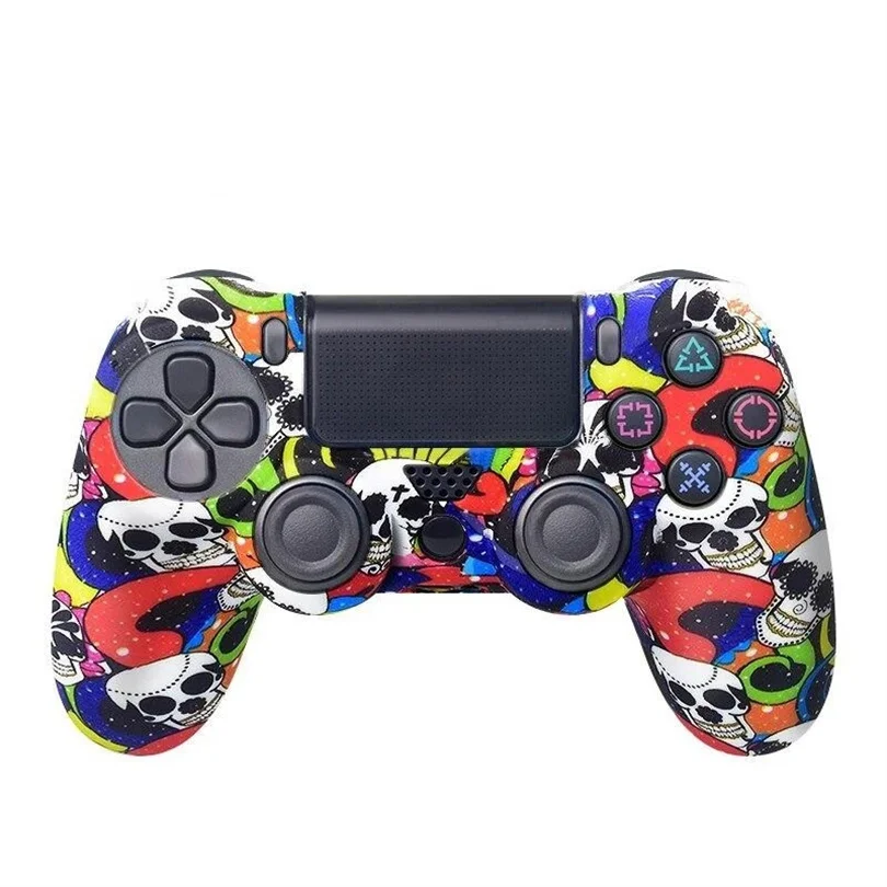SYYTECH New Game Controller Skin Cover Protective Handle Shell Soft Silicone Case for PS4 Playstation 4 Game Accessories