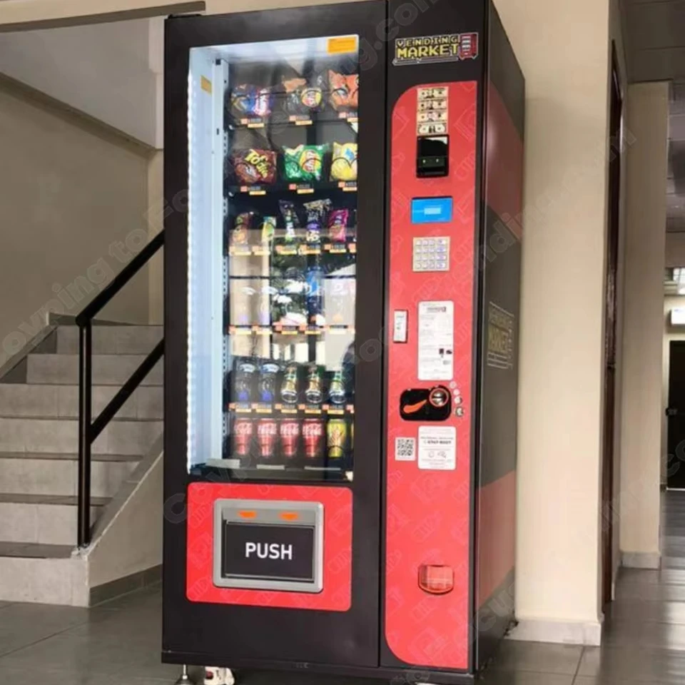 Focusvend   Hospital Hotel Airport 24 self store smallest  vending machine