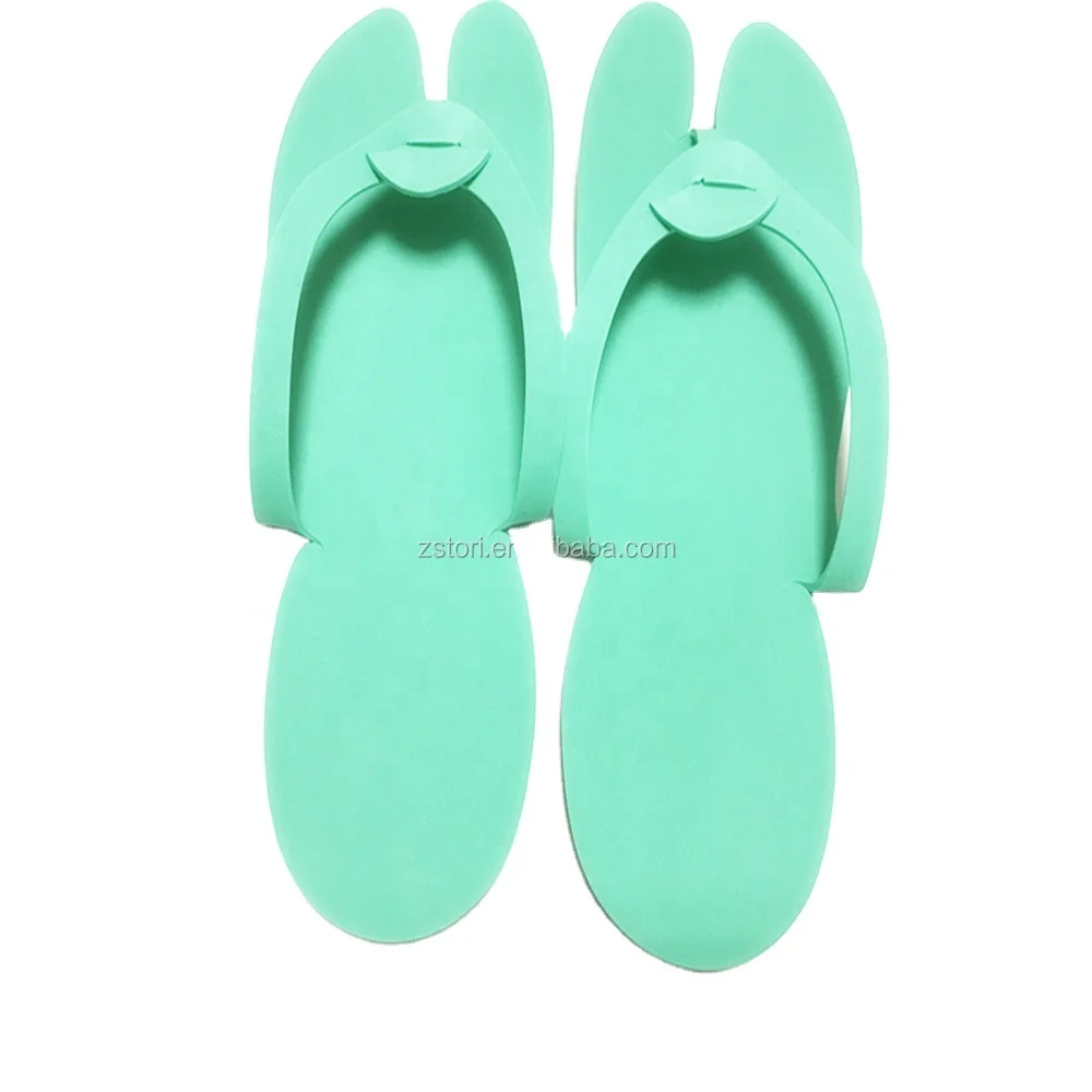 Colorful Fold Type Disposable EVA Slipper For Nail Pedicure SPA Use