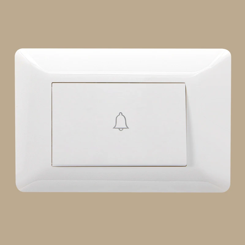High quality house electrical wall sockets and switches door bell switch socket
