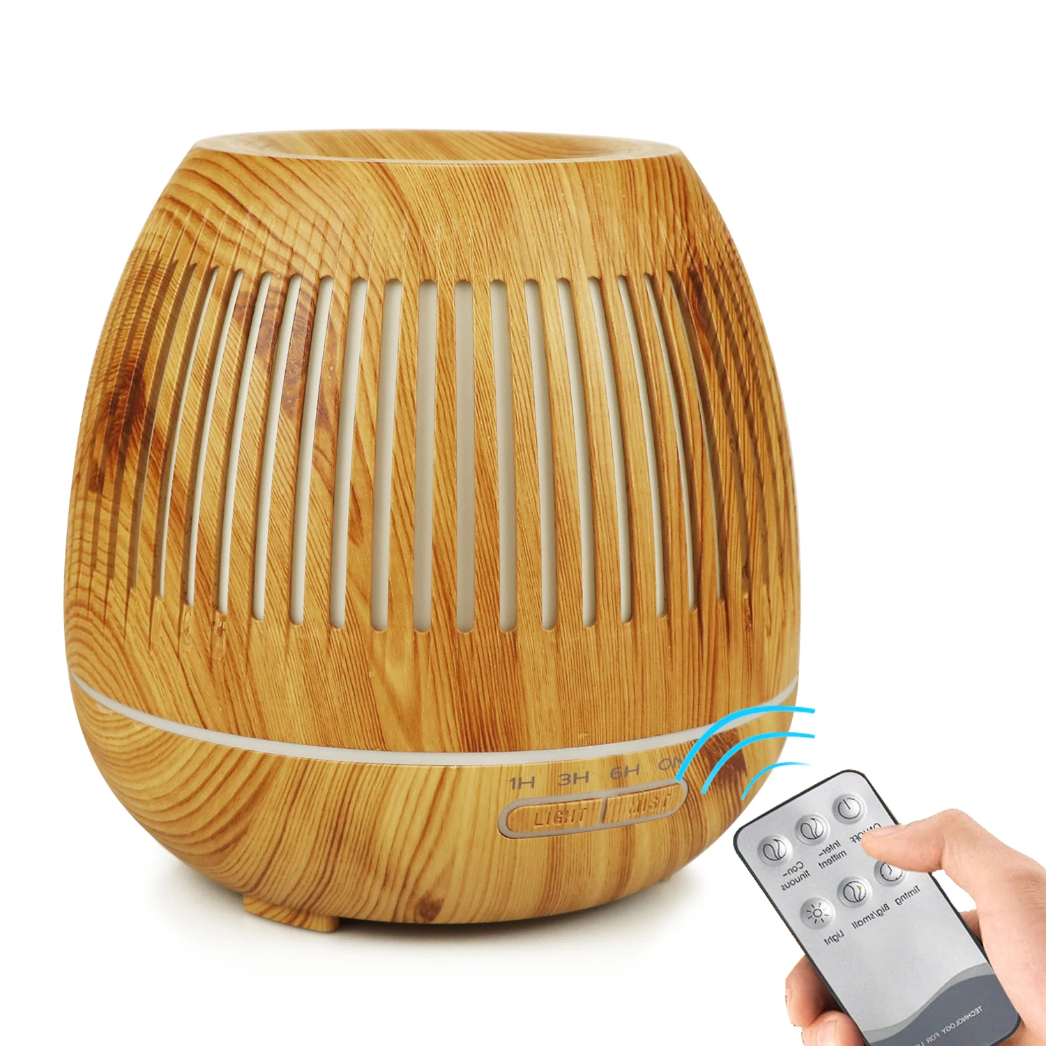 Customizable 400ML Aroma Diffuser  Air Humidifier Household Commercial use Essential Oil Desktop LED Light