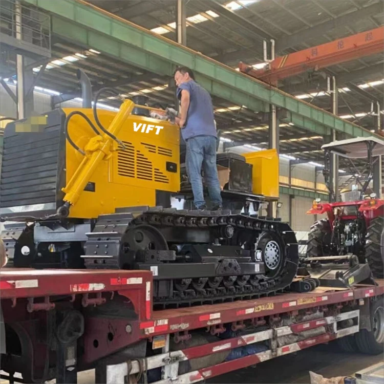 China Hot Brand VIFT Factory Price Small 110HP 135HP Diesel Bulldozer Closed Cabin Heater Air-conditioning U Blade Optional