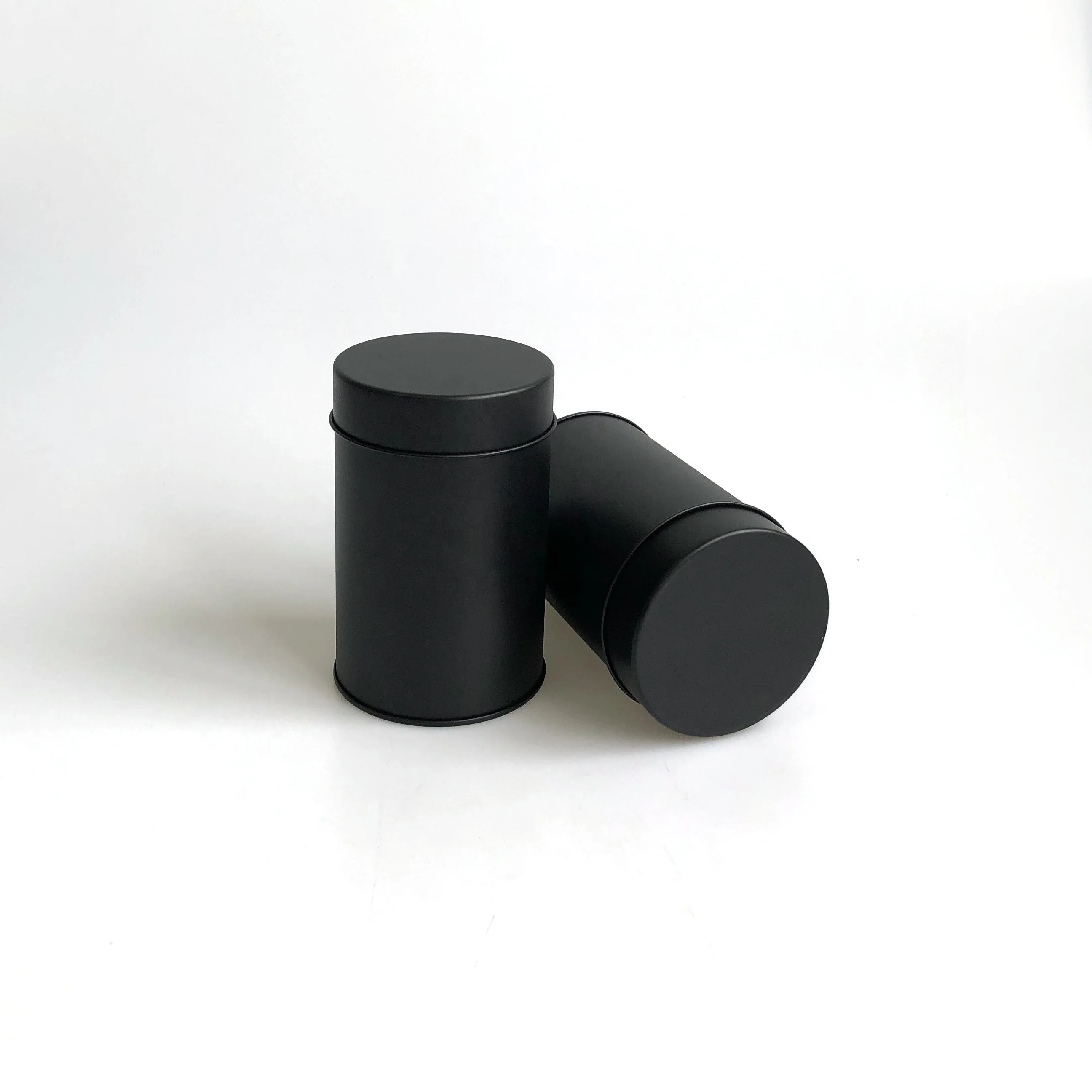 Оптовая продажа, пустые металлические чайные банки черного цвета для коллекции (62370878626)