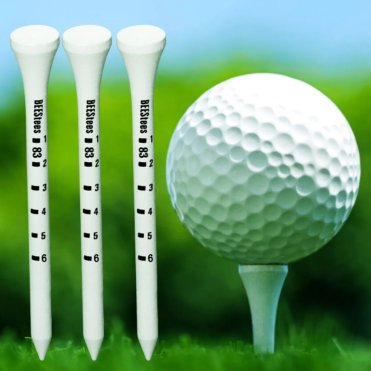Custom Logo Natural Wood Bamboo Golf Tees Wholesale Manufacturer High Quality Golf Pegs