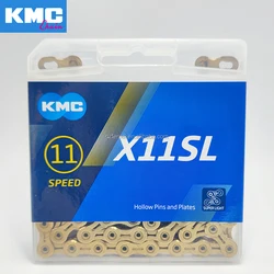 KMC Original Bicycle Chain X11SL Gold 11 Speed Bike Chain Road mountain Bike 118L Chains
