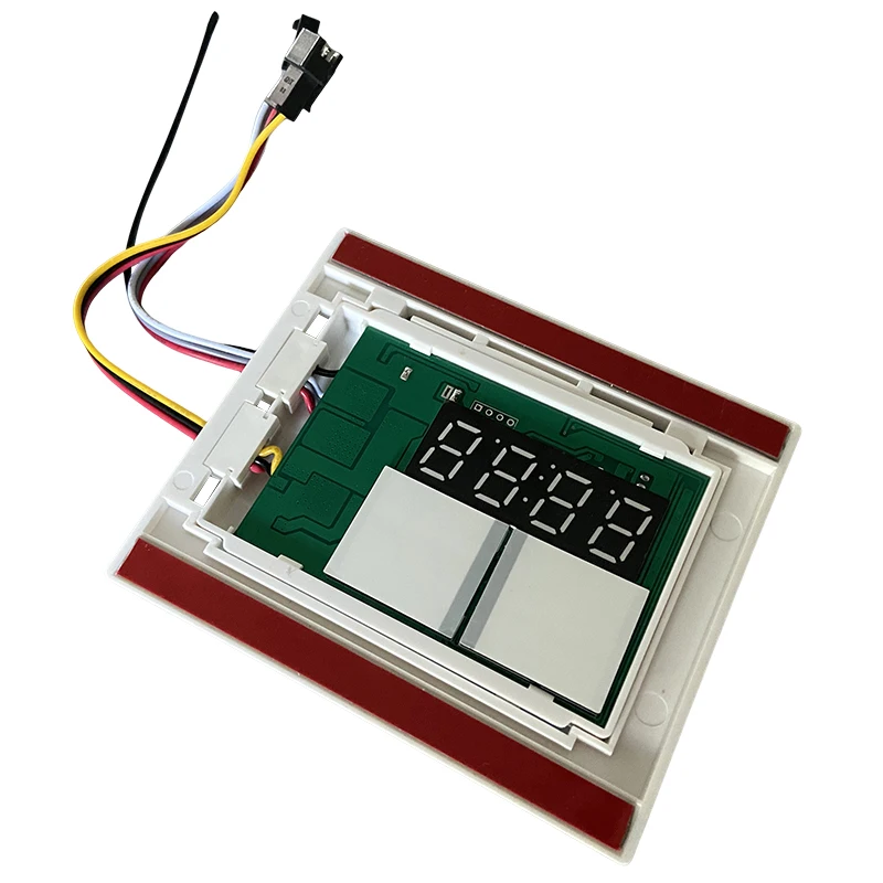 Mirror Touch Control Switch 60w 12v Double-key Touch Switch With Time Temperature Display Touch Switch