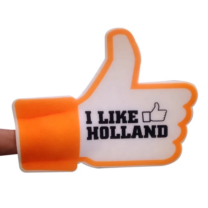 
Giant sports cheering wave eva finger fan foam hand 