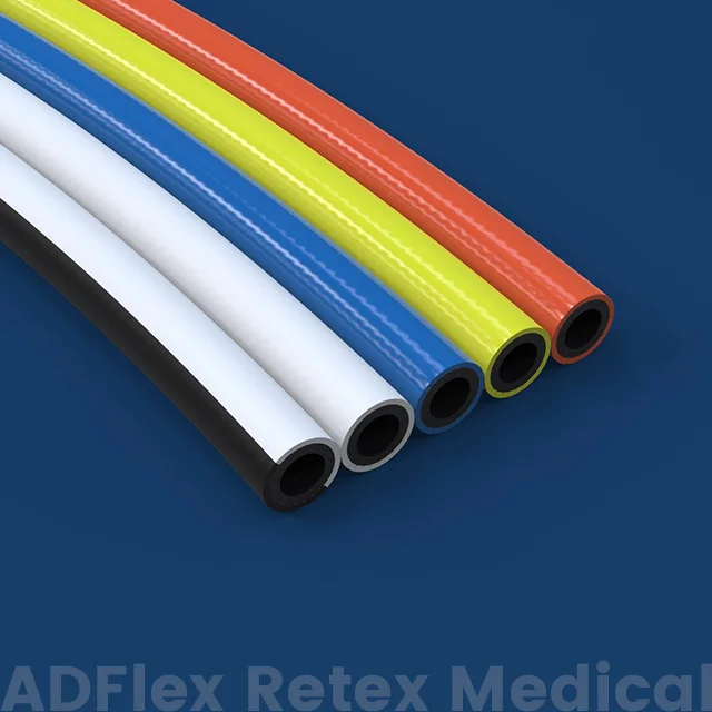 High End Price Italian Quality Mixed Color Low Pressure Plastic Hoses For Medical Gases For Export