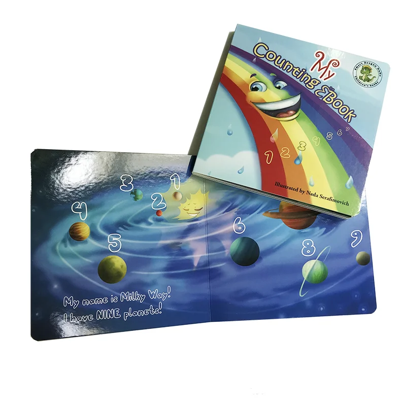 Factory Cheap Custom Print Paperback Children Comic Book Bags Story Book Baby Board Book Printing for Kids