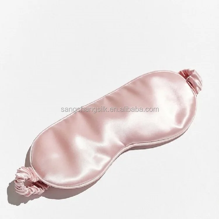 Настраиваемый Шелковый eyemask с логотипом на заказ для сна 100% шелк тутового шелкопряда подарочной упаковкой класса