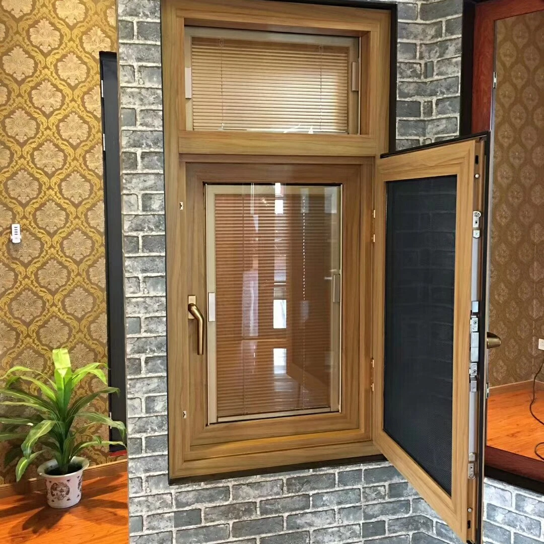 Electrical Integral Windows Doors With Blinds Between Double Insulated Glass