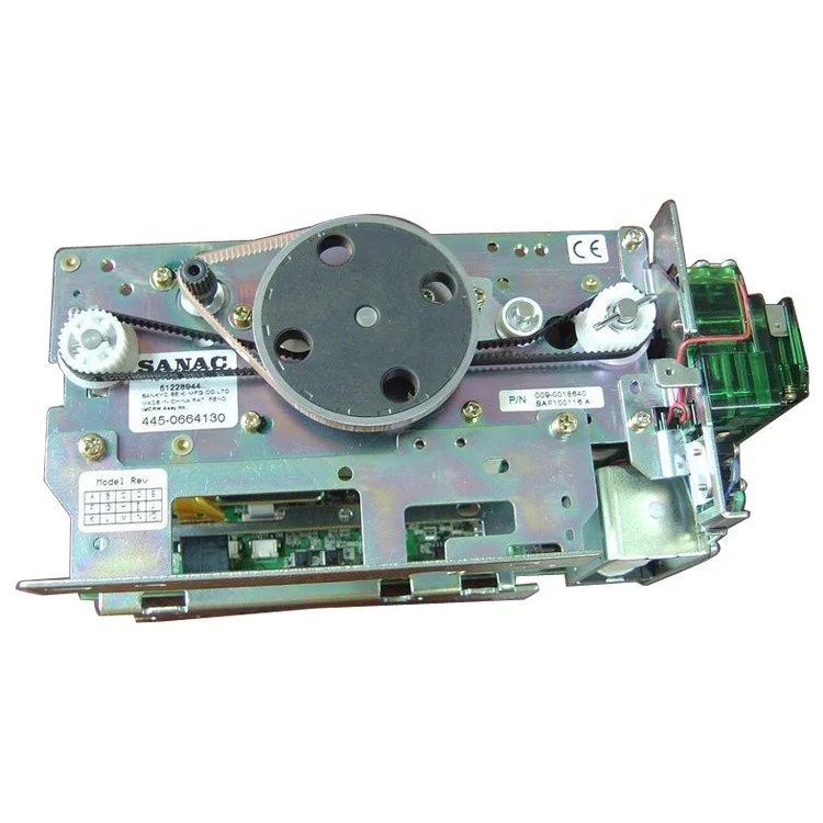 4450664130 ATM machine parts NCR 5877 card reader 445-0664130