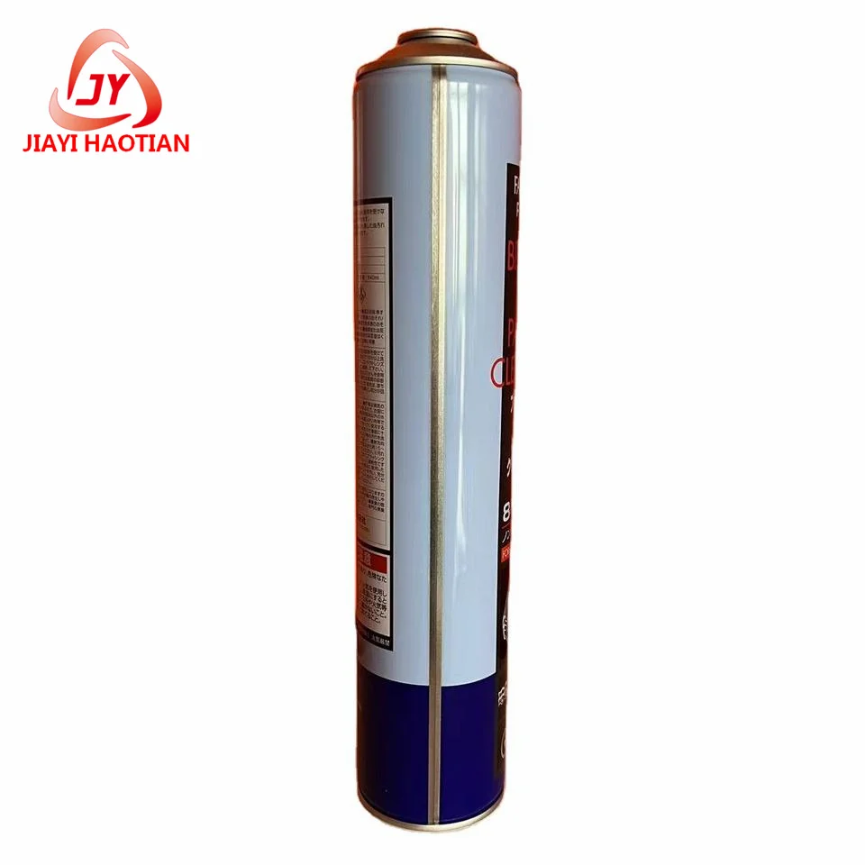 Manufacturer Empty Tin Cans Tinplate Aerosol  Cans JIAYI