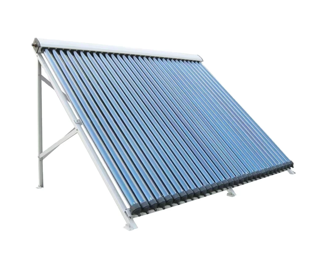 Heat Pipe high quality solar collector with 14MM  condensing and 2.0mm aluminum stand