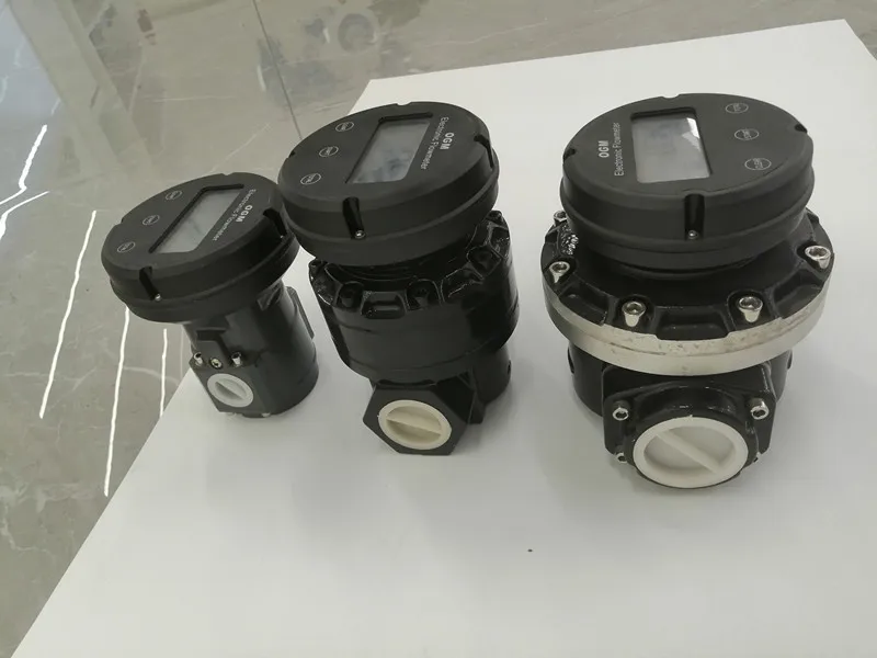 2022   large  sale  High Accuracy Fuel Diesel Flow Meter Mechanical Diesel Counter Electronic OGM Flowmeter with Counter