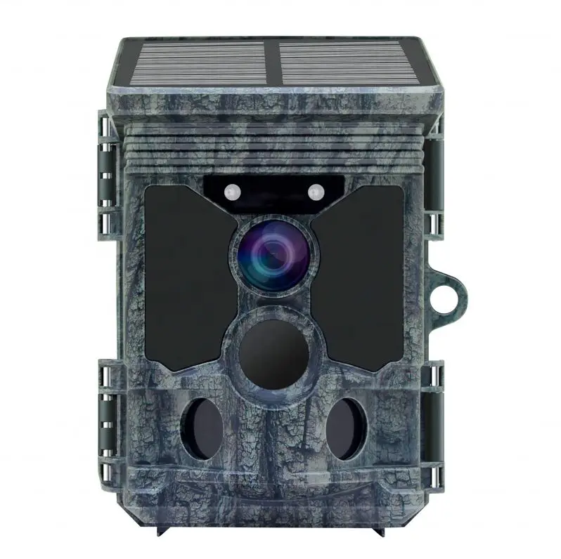 New Technology 4K Solar Panel Camo Video Hunting Trail Wildlife Outdoor Camera