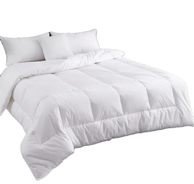White All Season Luxury Down Alternative Soft Breathable Hotel Bedding Duvet Insert Machine Washable Comforter/Quilt Queen Size