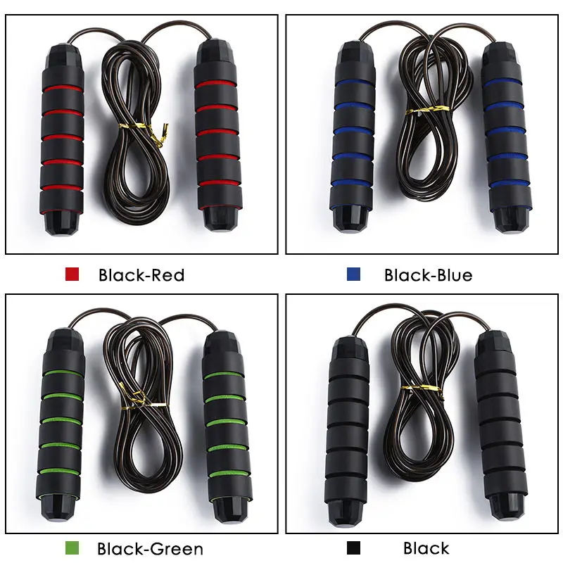light weight pvc jumping rope custom logo foam handle adjustable heavy speed weighted jump rope