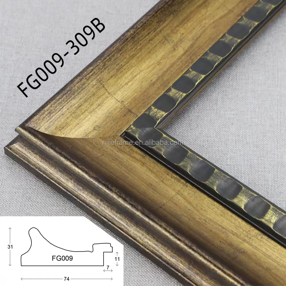 Big Size Plastic Frame Molding for Painting Frame Moulding