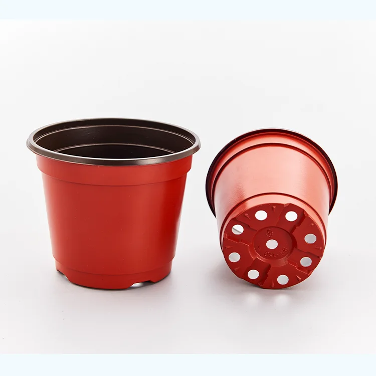 2021 lightweight Factory double color indoor Nursery Plant flower pot For garden