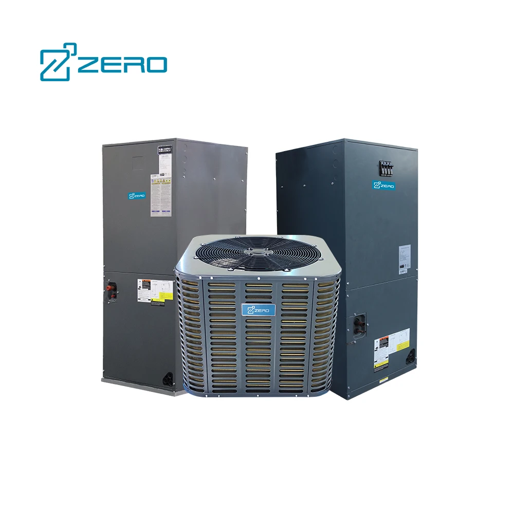 ZERO Brand 14.3 SEER2 Ceiling Cassette Air Conditioning Unit Duct Split Condenser Light Commercial Air Conditioner Electric DC