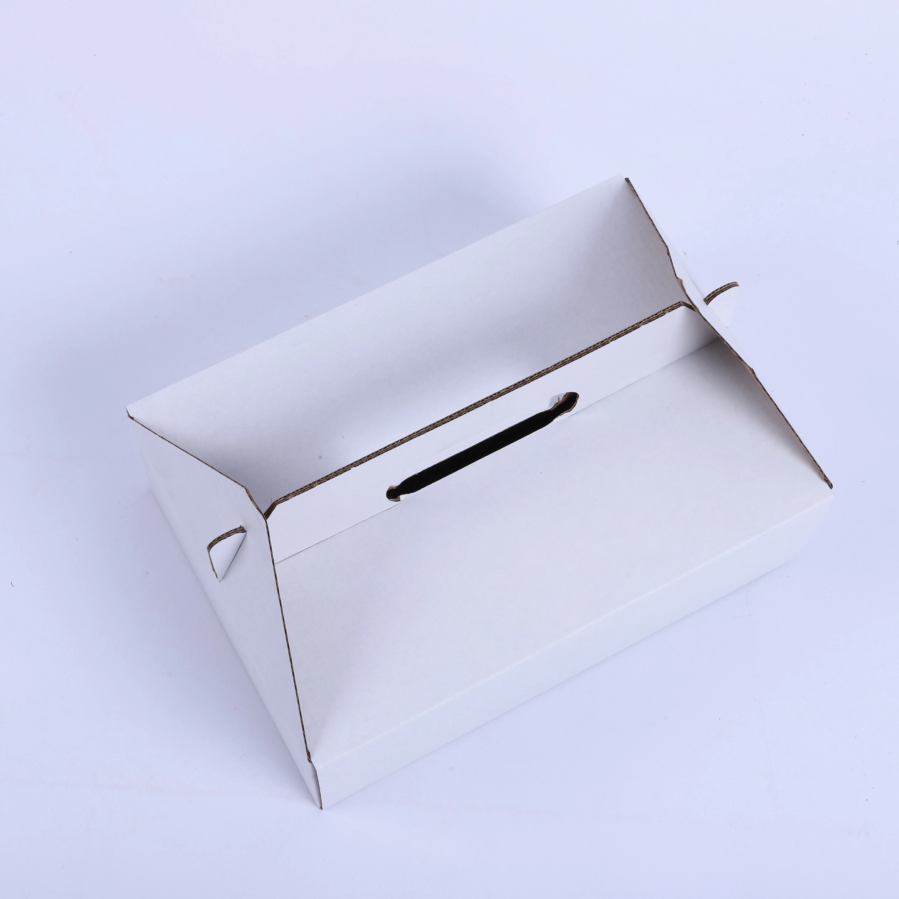 hexagon kraft pizza box with fashion design