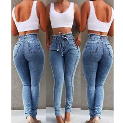 2021 Boyfriend Hole Ripped Jeans Denim Vintage Women High Quality Jeans High Waist Casual Pants Female Slim Jeans