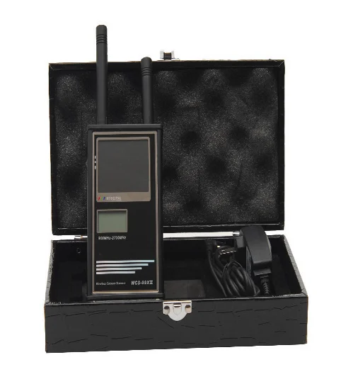 Automatic Scanning Portable Wireless Camera Detector Hidden Mini Camera Scanner for 900-2700Hz Frequency