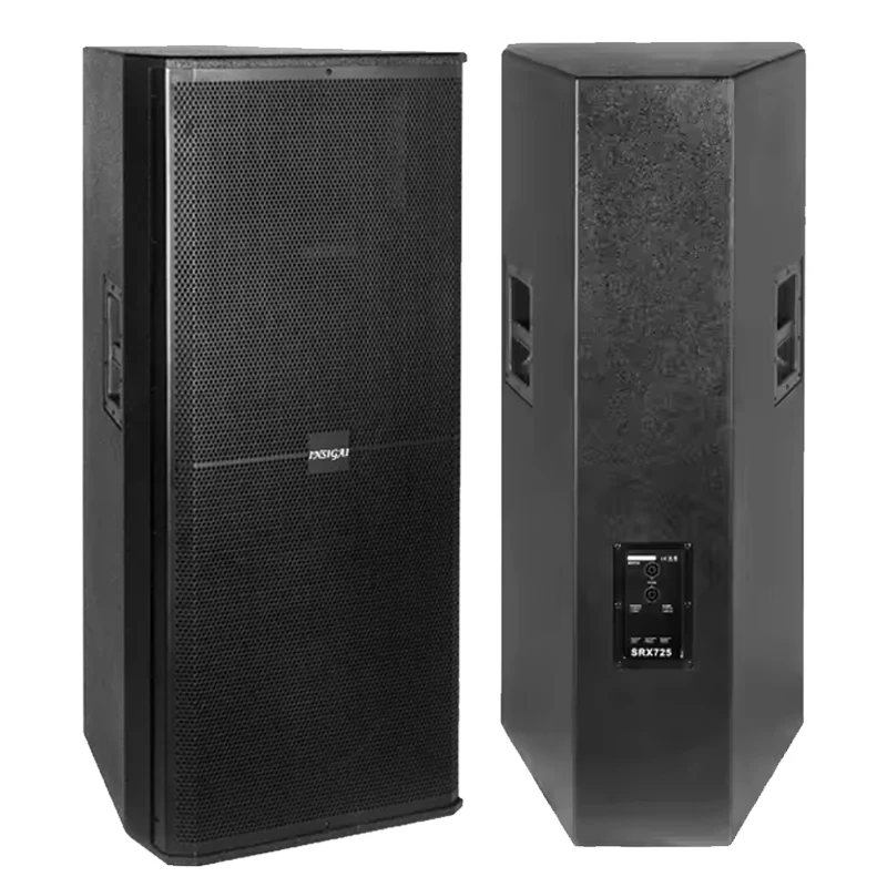Dual 15 inch professional speakers sub woofer professional passive speaker sound system audio double subwoofer stage speakers