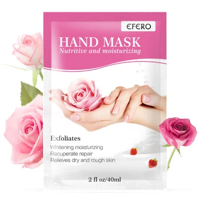 EFERO Hand SPA Care Moisturizing Whitening Nourishing Natural Rose Hand Mask