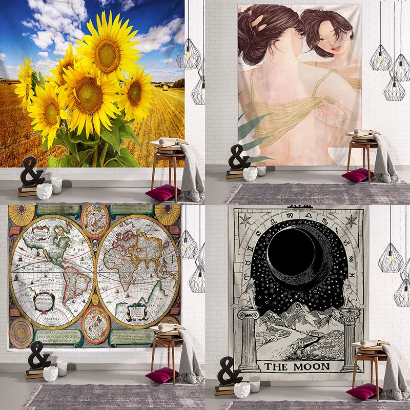 Kitawy Landscape Cute Cartoon Design Wedding Background Microfiber Photography Background Photography Studio