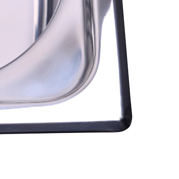 Cheap Easy Clean Fast Draining Sink Stainless Steel Small Single Kitchen Sink