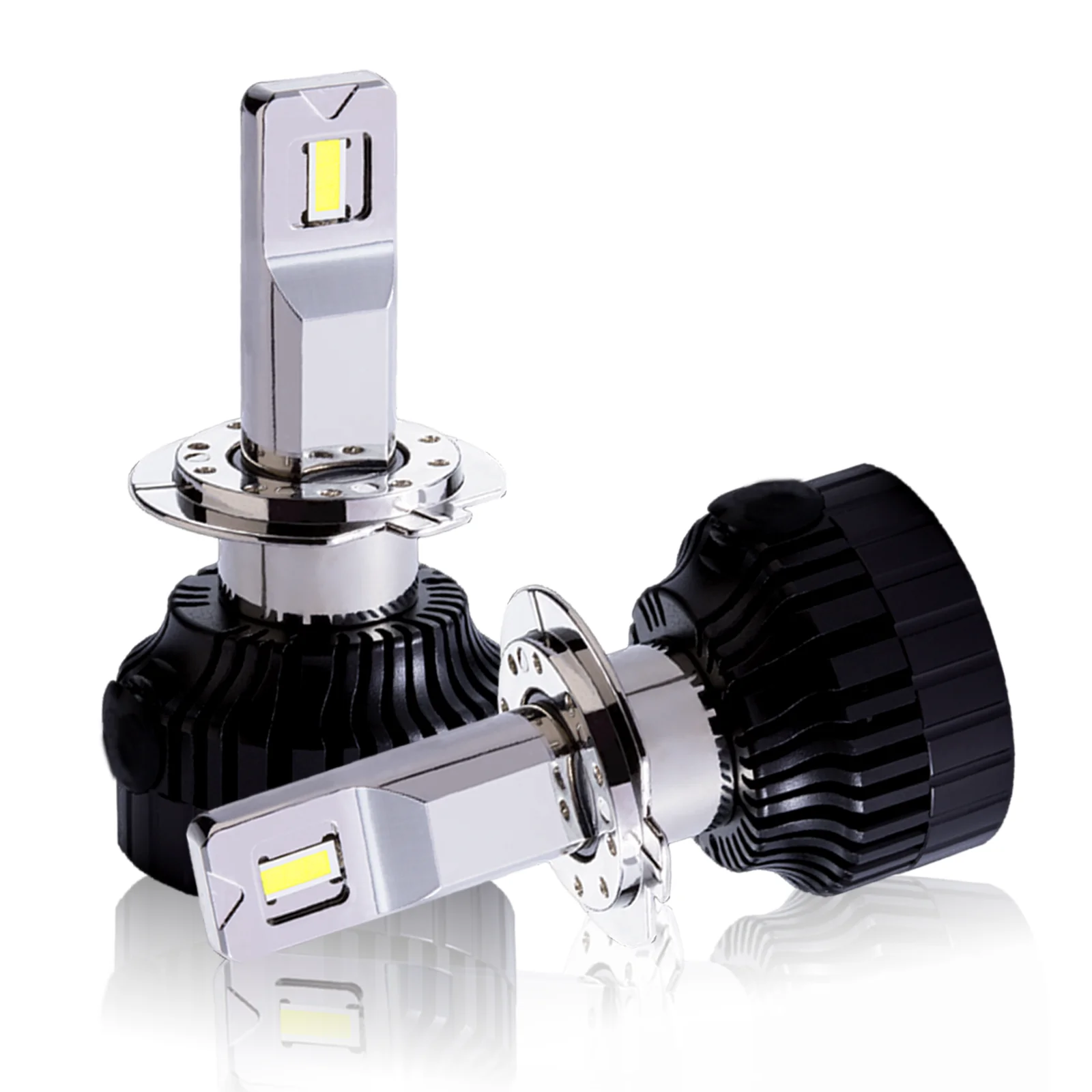 
High Power Super Bright 55W Fanless H7 led 16000 Lumen K1 COB H1 H15 9005 Auto Fog Light H11 H7 Led Headlight Bulbs H4 for Car 